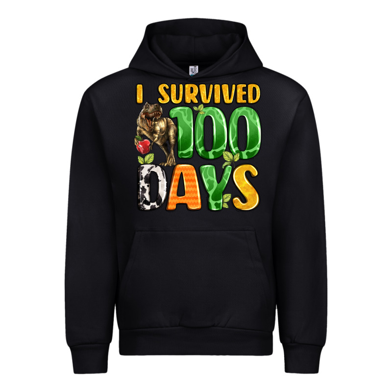 Dinosaur 100day Celebration Urban Hoodie by LillyAllenDesigns | Teevron