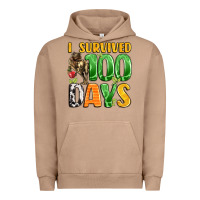 Pigment Burro dinosaur 100day celebration Urban Hoodie - LillyAllenDesigns