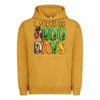 Pigment Peanut Butter dinosaur 100day celebration Urban Hoodie - LillyAllenDesigns