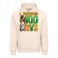 Sandshell dinosaur 100day celebration Urban Hoodie - LillyAllenDesigns