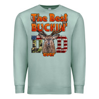 Seafoam The Best Bucking Dad Ever Premium Sweatshirt - LillyAllenDesigns