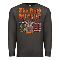 Smoke The Best Bucking Dad Ever Premium Sweatshirt - LillyAllenDesigns