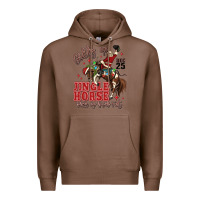 Chestnut giddy up jingle horse pick up your feet Premium Hoodie - MaliasSmallBusiness