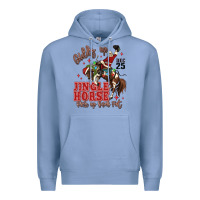Colony Blue giddy up jingle horse pick up your feet Premium Hoodie - MaliasSmallBusiness