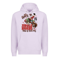 Lilac giddy up jingle horse pick up your feet Premium Hoodie - MaliasSmallBusiness