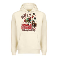 Sandshell giddy up jingle horse pick up your feet Premium Hoodie - MaliasSmallBusiness