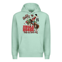 Seafoam giddy up jingle horse pick up your feet Premium Hoodie - MaliasSmallBusiness