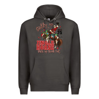 Smoke giddy up jingle horse pick up your feet Premium Hoodie - MaliasSmallBusiness