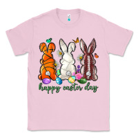 Bubblegum Pink happy easter day with sports Classic Tee - Neo Western