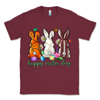 Burgundy happy easter day with sports Classic Tee - Neo Western