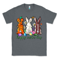 Charcoal Heather happy easter day with sports Classic Tee - Neo Western