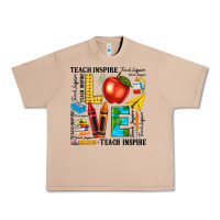 Burro teach love inspire teacher Urban Heavy Tee - texasbilliewilder