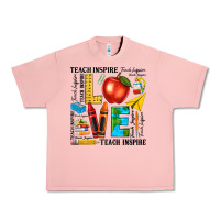 Salmon teach love inspire teacher Urban Heavy Tee - texasbilliewilder
