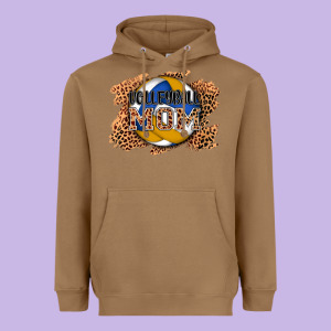 Volleyball Mom Heavyweight Hoodie Designed By Adodesignshop
