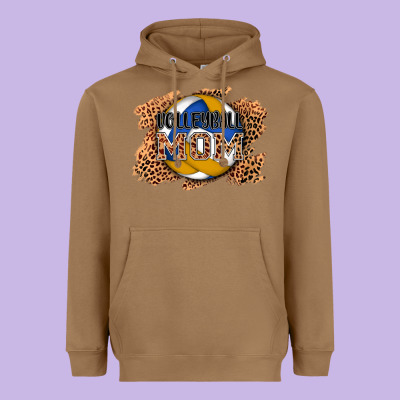 Volleyball Mom Heavyweight Hoodie Designed By Adodesignshop