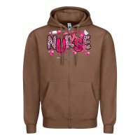 Chestnut breast cancer nurse Zipper Hoodie - JahusDesignShop