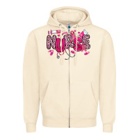 Sandshell breast cancer nurse Zipper Hoodie - JahusDesignShop