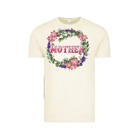 Vintage Arctic Mother With Floral Wreath Vintage Tee - RanaPortraitStore