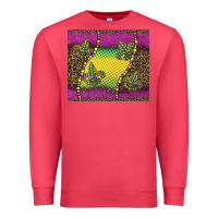Cardinal mardi gras  leopard pink glitter Premium Sweatshirt - BarkalooDesign