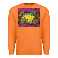 Carrot mardi gras  leopard pink glitter Premium Sweatshirt - BarkalooDesign