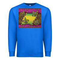 True Royal mardi gras  leopard pink glitter Premium Sweatshirt - BarkalooDesign