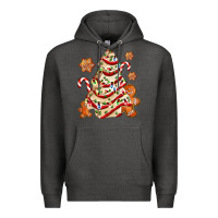 Christmas Tree Cake And Cookies Ado Premium Hoodie | Teevron
