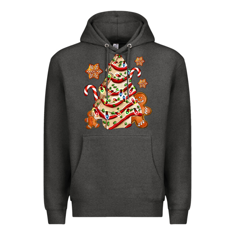 Christmas Tree Cake And Cookies Ado Premium Hoodie by AdoDesignShop | Teevron
