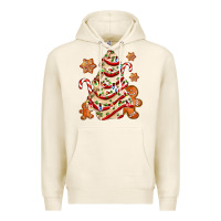 Tofu christmas tree cake and cookies ado Premium Hoodie - AdoDesignShop