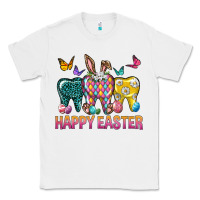 White happy easter dental Classic Tee - Neo Western