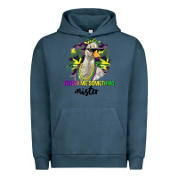 Pigment Midnight Navy throw me something mister Urban Hoodie - LillyAllenDesigns