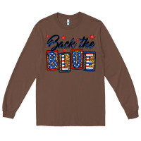 Chestnut Back the blue Long Sleeve Tee - Neo Western