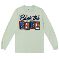 Matcha Back the blue Long Sleeve Tee - Neo Western