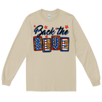 Mushroom Back the blue Long Sleeve Tee - Neo Western