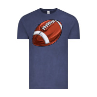Vintage Denim football Vintage Tee - texasbilliewilder