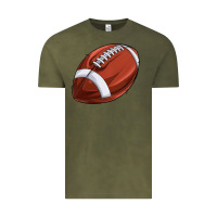 Vintage Olive football Vintage Tee - texasbilliewilder