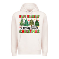 Pale Pink have yourself a merry little christmas Premium Hoodie - MaliasSmallBusiness