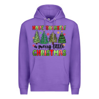 Purple have yourself a merry little christmas Premium Hoodie - MaliasSmallBusiness
