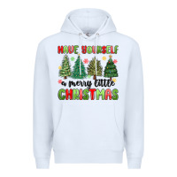 White have yourself a merry little christmas Premium Hoodie - MaliasSmallBusiness