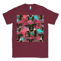 Burgundy black sheep seamless pattern Classic Tee - HRA Design Shop