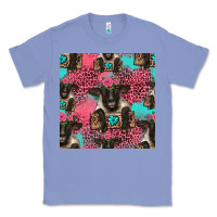 Colony Blue black sheep seamless pattern Classic Tee - HRA Design Shop