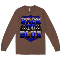 Chestnut Back the blue Long Sleeve Tee - Neo Western