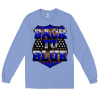 Colony Blue Back the blue Long Sleeve Tee - Neo Western