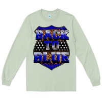 Matcha Back the blue Long Sleeve Tee - Neo Western