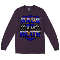 Plum Back the blue Long Sleeve Tee - Neo Western