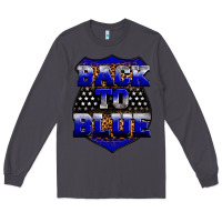 Smoke Back the blue Long Sleeve Tee - Neo Western