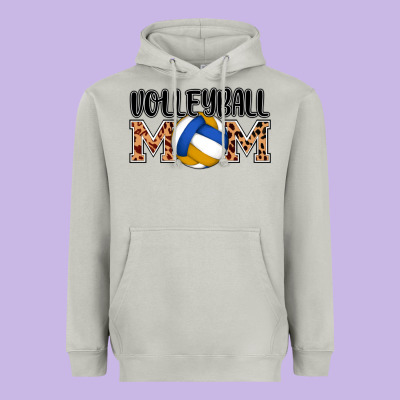 Volleyball Mom Heavyweight Hoodie Designed By Adodesignshop