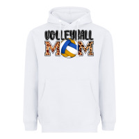 White volleyball mom Heavyweight Hoodie - AdoDesignShop