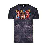 Cloud Black football gnome with element Vintage Tee - texasbilliewilder