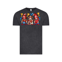 Vintage Black football gnome with element Vintage Tee - texasbilliewilder