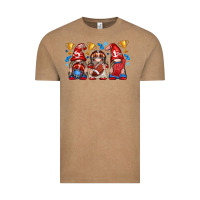 Vintage Coffee football gnome with element Vintage Tee - texasbilliewilder